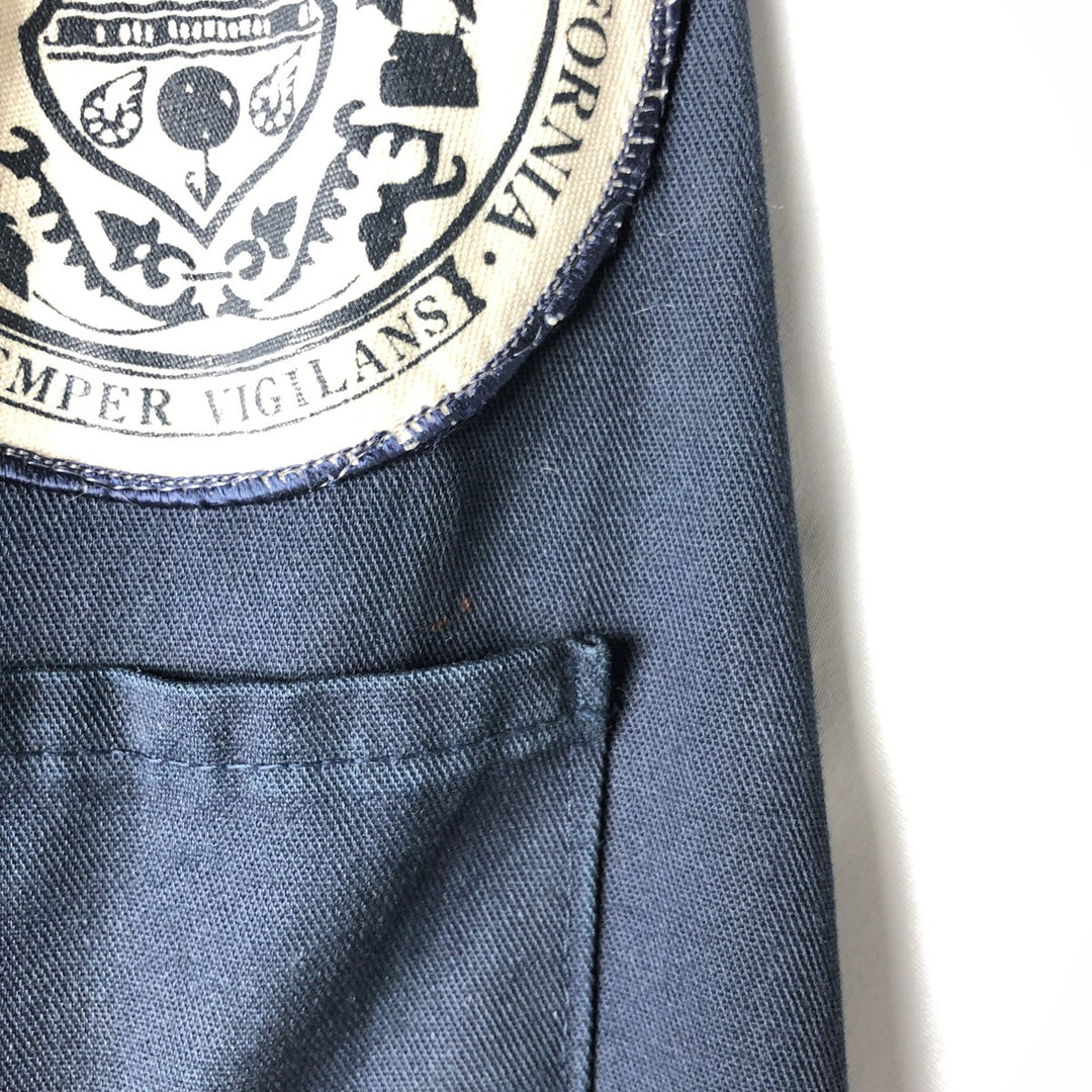 Vintage 1990'S Red Kap work jacket, made in the USA, size L, men's polyester navy blue type Vintage Second Hand