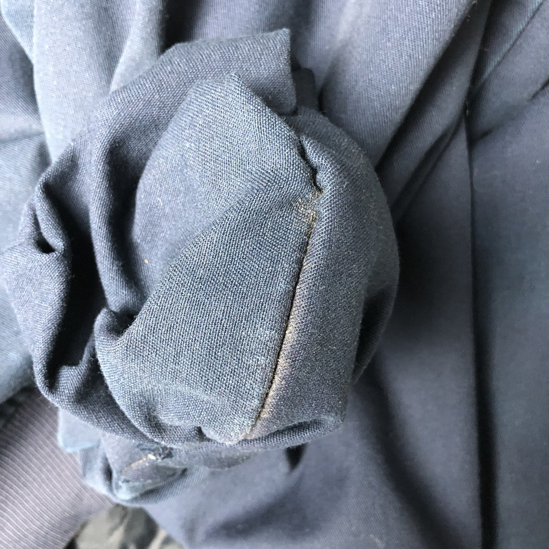 Vintage 1990'S Red Kap work jacket, made in the USA, size L, men's polyester navy blue type Vintage Second Hand