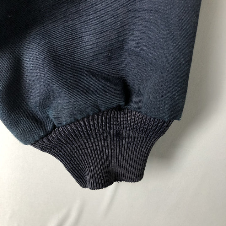 Vintage 1990'S Red Kap work jacket, made in the USA, size L, men's polyester navy blue type Vintage Second Hand