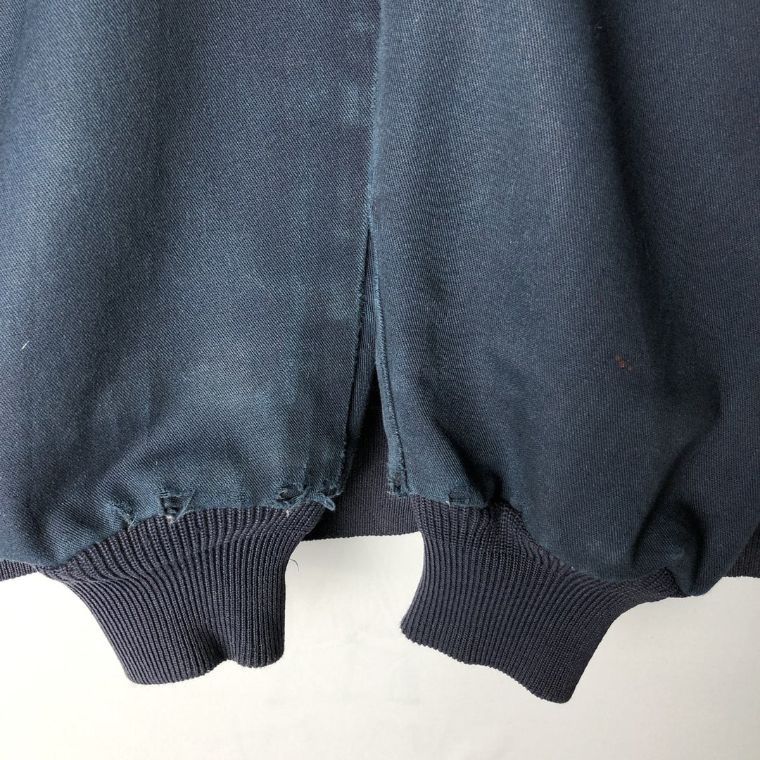 Vintage 1990'S Red Kap work jacket, made in the USA, size L, men's polyester navy blue type Vintage Second Hand