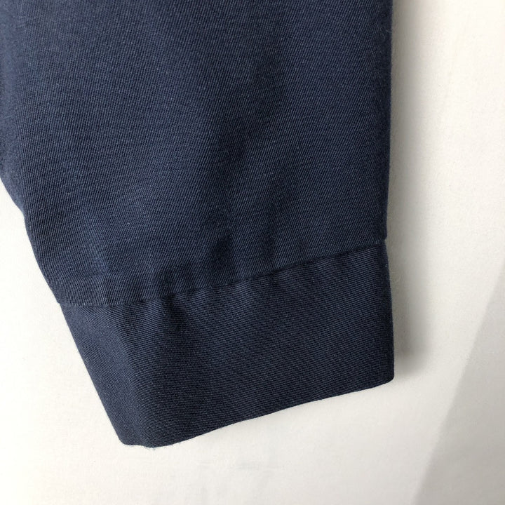 1960s-1970'S Workwear Work Jacket, Men's Size M (approx.), Vintage polyester navy blue type Vintage Second Hand