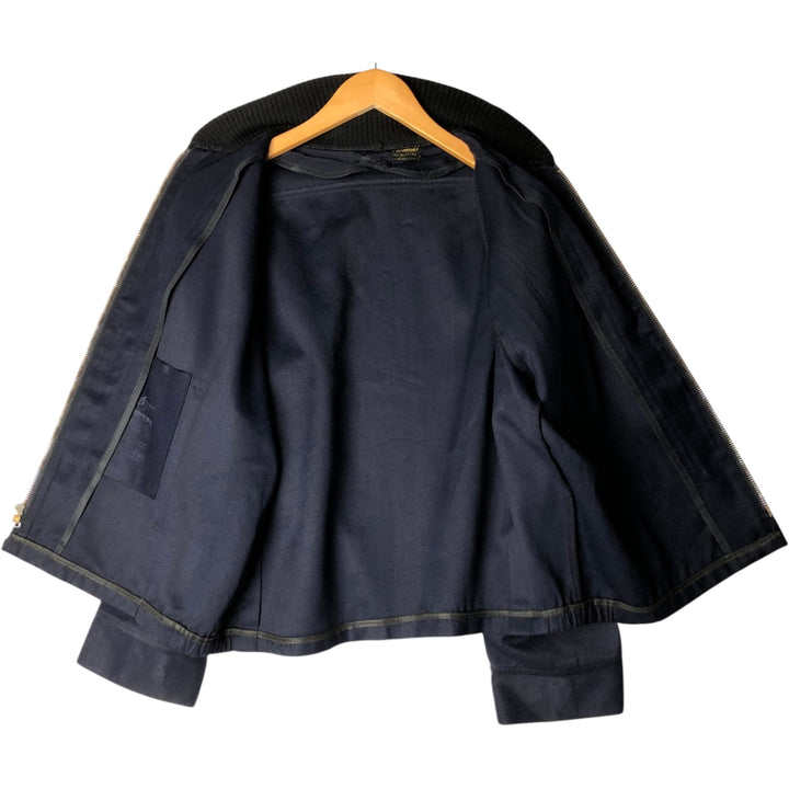 1960s-1970'S UNITOG Work Jacket, Made in USA, Men's XL equivalent, Vintage unclear navy blue type Vintage Second Hand