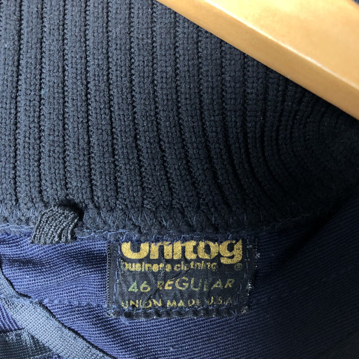 1960s-1970'S UNITOG Work Jacket, Made in USA, Men's XL equivalent, Vintage unclear navy blue type Vintage Second Hand