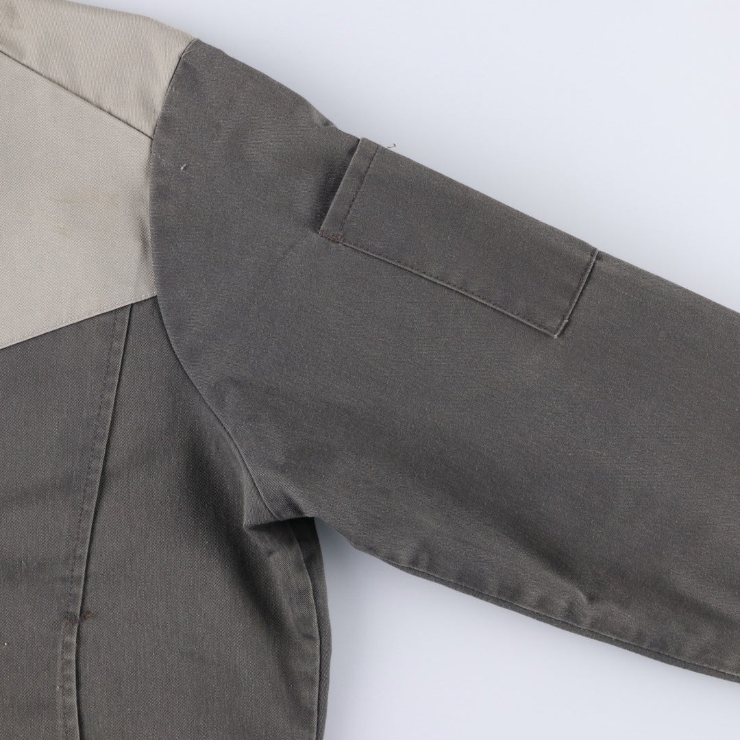 1970'S PROTEXALL SIXGUN Work Jacket, Made in USA, Men's Size L (Equivalent), Vintage unclear Khaki type Vintage Second Hand