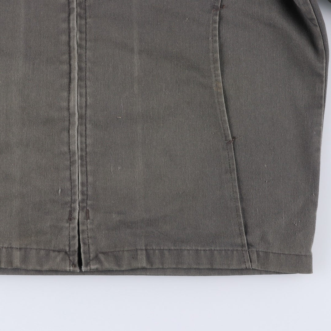 1970'S PROTEXALL SIXGUN Work Jacket, Made in USA, Men's Size L (Equivalent), Vintage unclear Khaki type Vintage Second Hand
