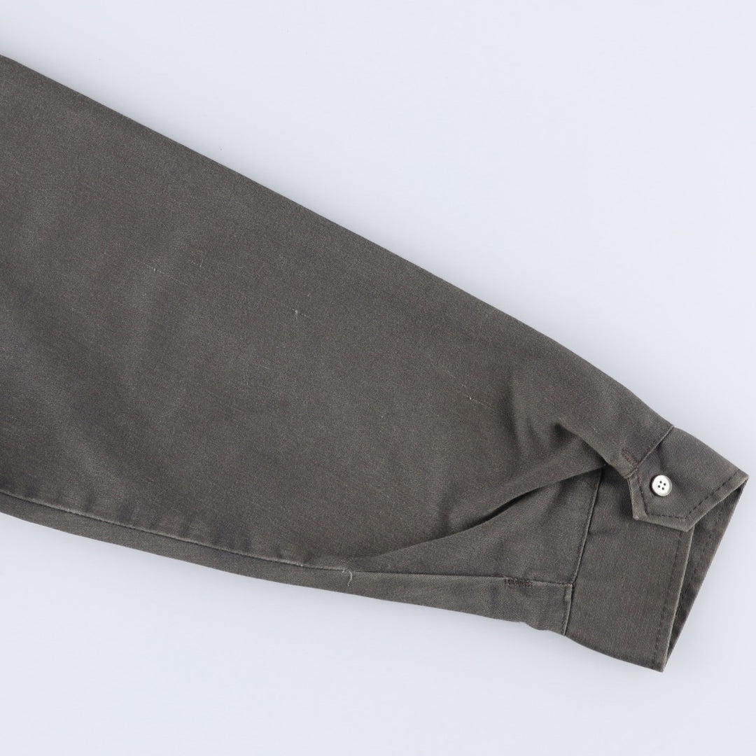 1970'S PROTEXALL SIXGUN Work Jacket, Made in USA, Men's Size L (Equivalent), Vintage unclear Khaki type Vintage Second Hand