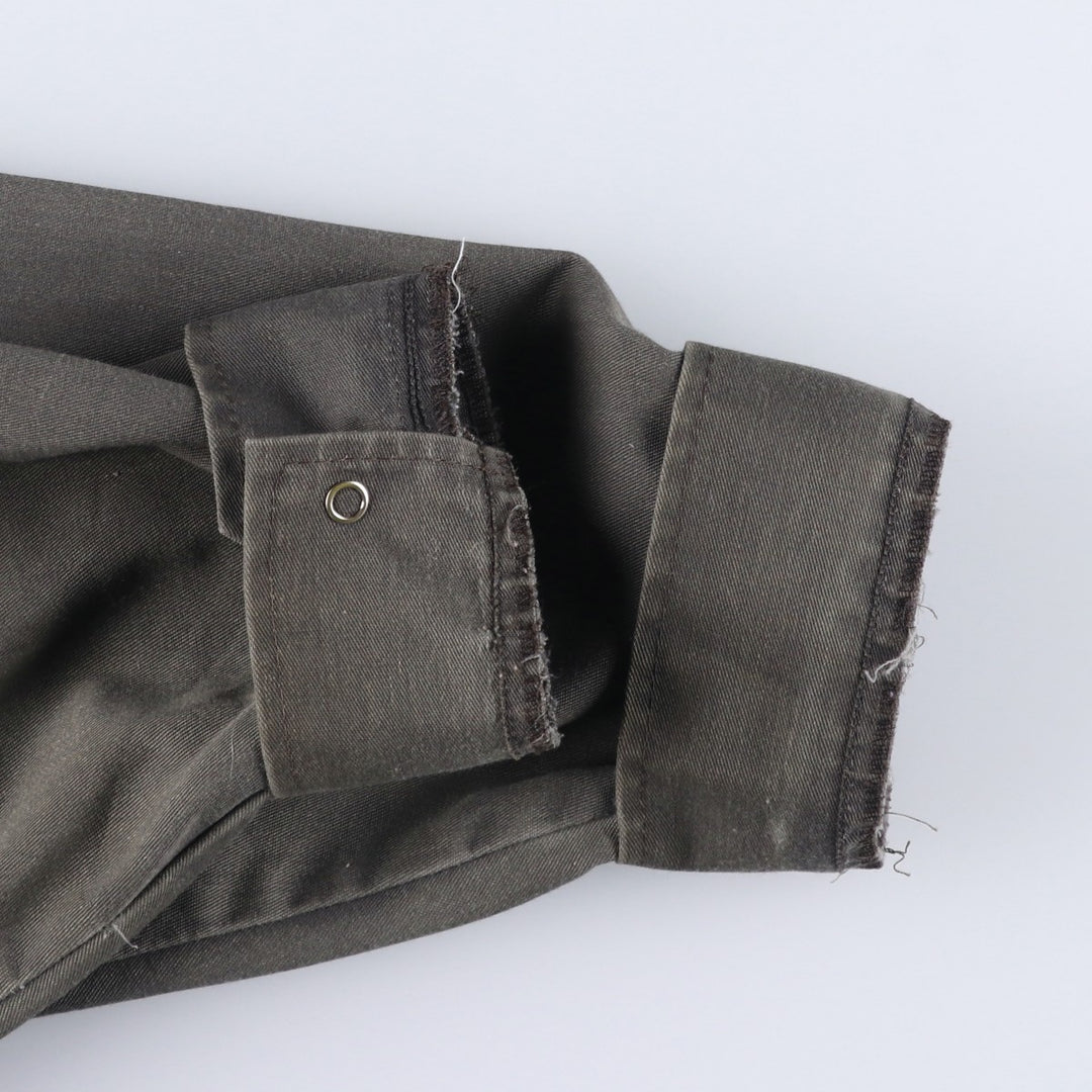 1970'S PROTEXALL SIXGUN Work Jacket, Made in USA, Men's Size L (Equivalent), Vintage unclear Khaki type Vintage Second Hand