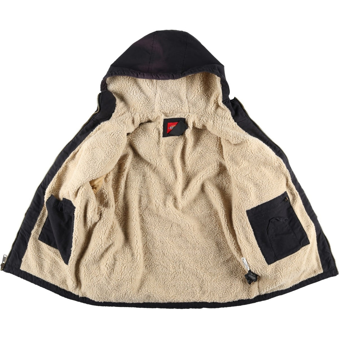 Dickies Duck Full-Zip Hoodie, Men's Size L (approx.) cotton black type Vintage Second Hand