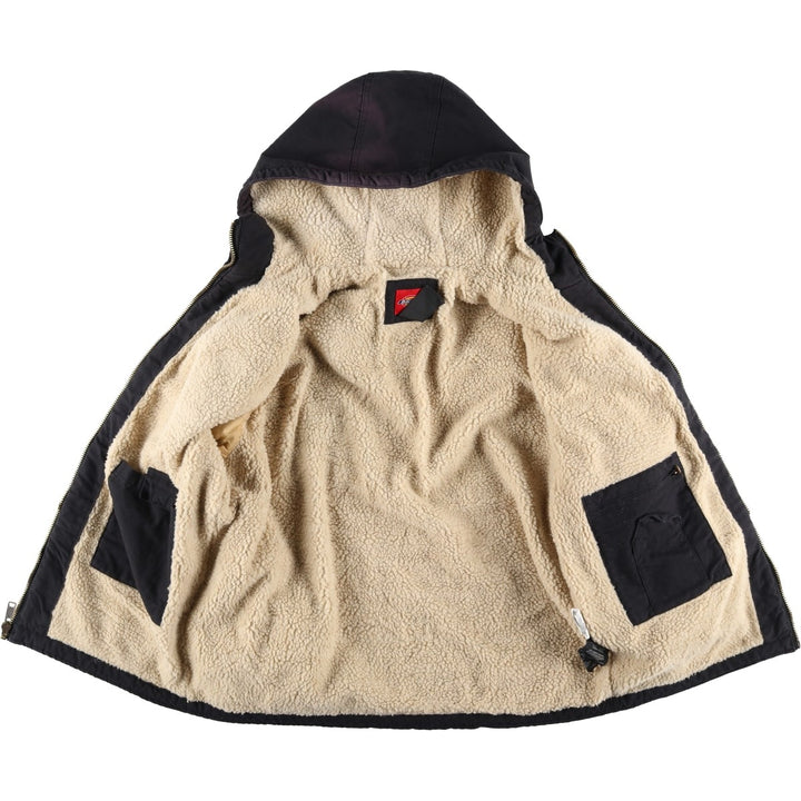 Dickies Duck Full-Zip Hoodie, Men's Size L (approx.) cotton black type Vintage Second Hand