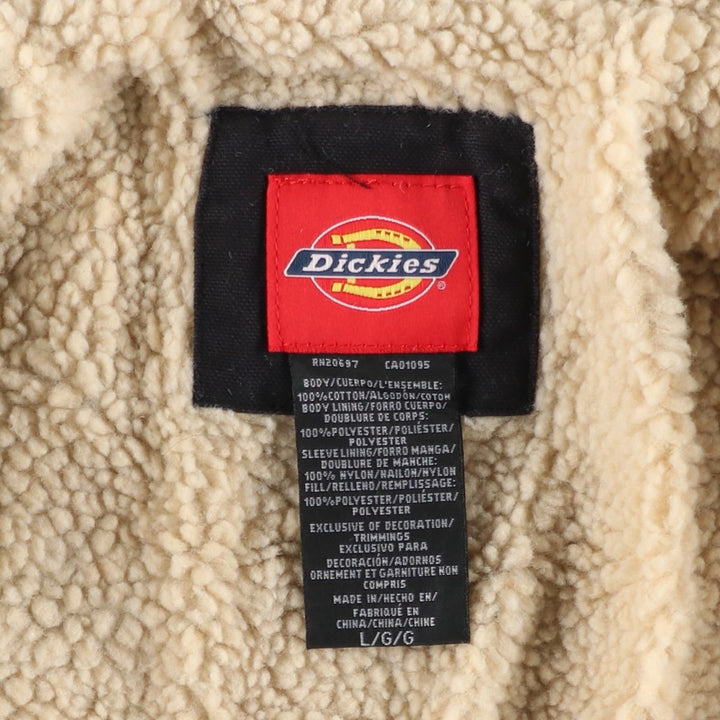 Dickies Duck Full-Zip Hoodie, Men's Size L (approx.) cotton black type Vintage Second Hand