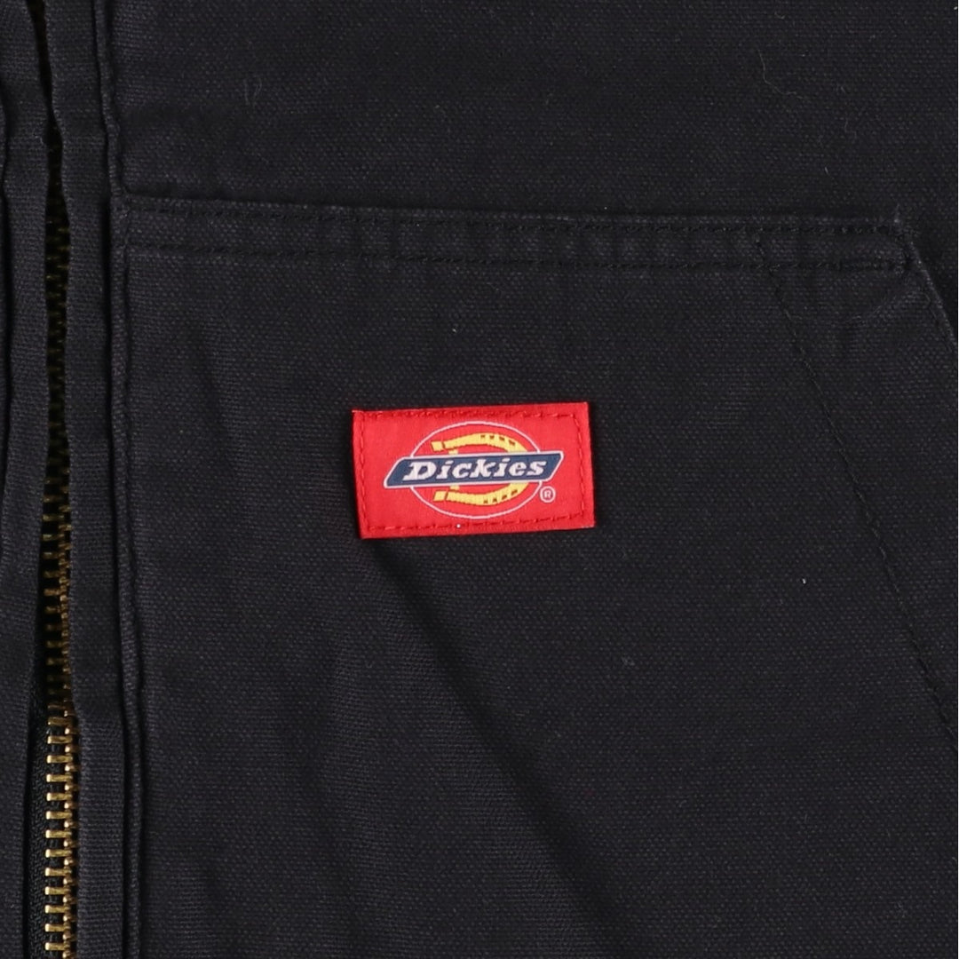 Dickies Duck Full-Zip Hoodie, Men's Size L (approx.) cotton black type Vintage Second Hand