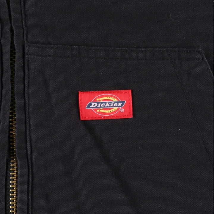 Dickies Duck Full-Zip Hoodie, Men's Size L (approx.) cotton black type Vintage Second Hand