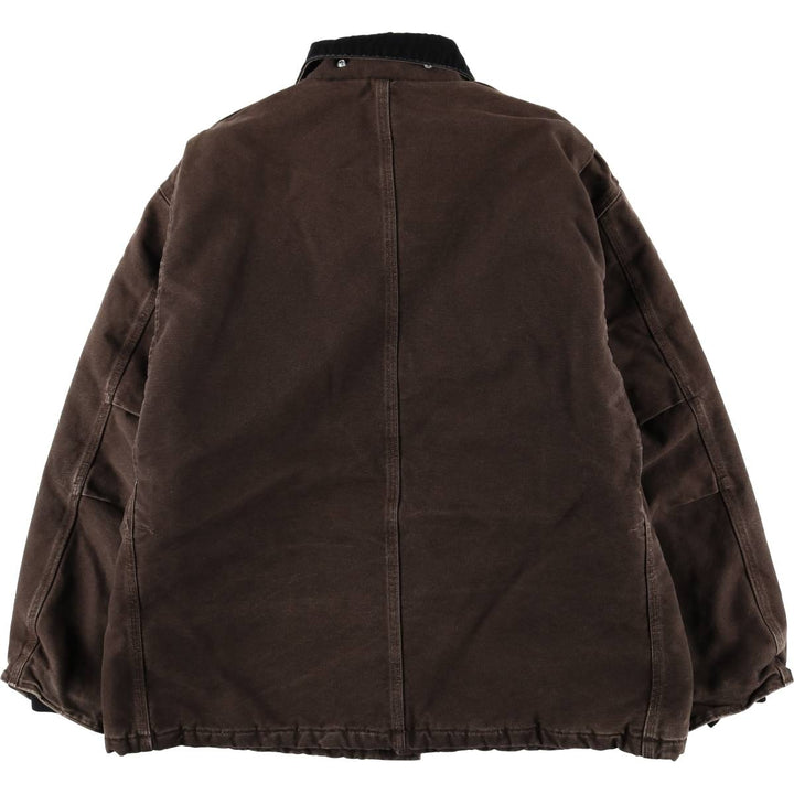 Carhartt Traditional Padded Duck Work Jacket, Men's Size XL cotton brown type Vintage Second Hand