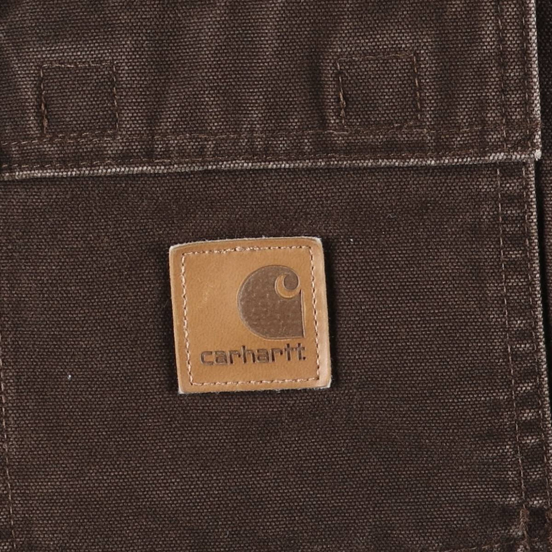 Carhartt Traditional Padded Duck Work Jacket, Men's Size XL cotton brown type Vintage Second Hand