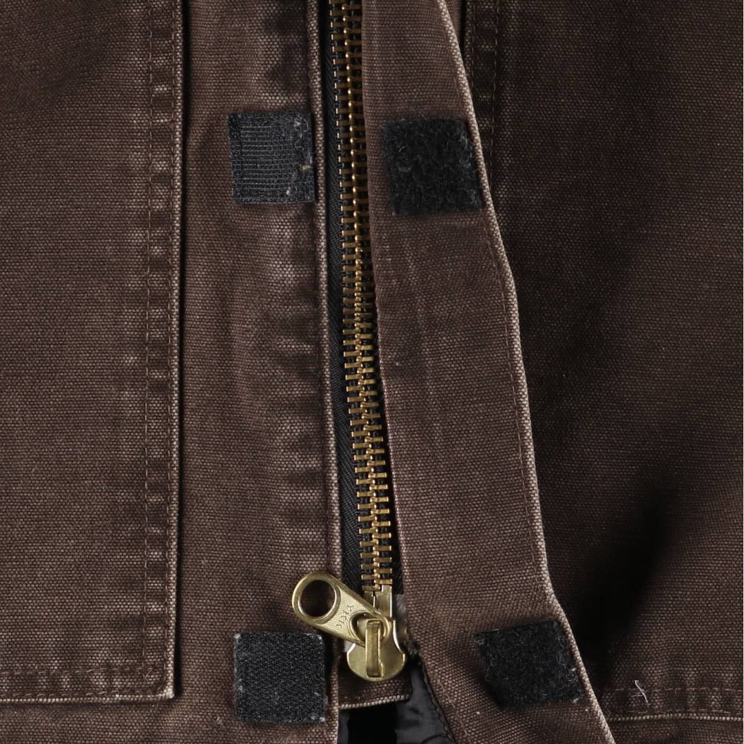 Carhartt Traditional Padded Duck Work Jacket, Men's Size XL cotton brown type Vintage Second Hand