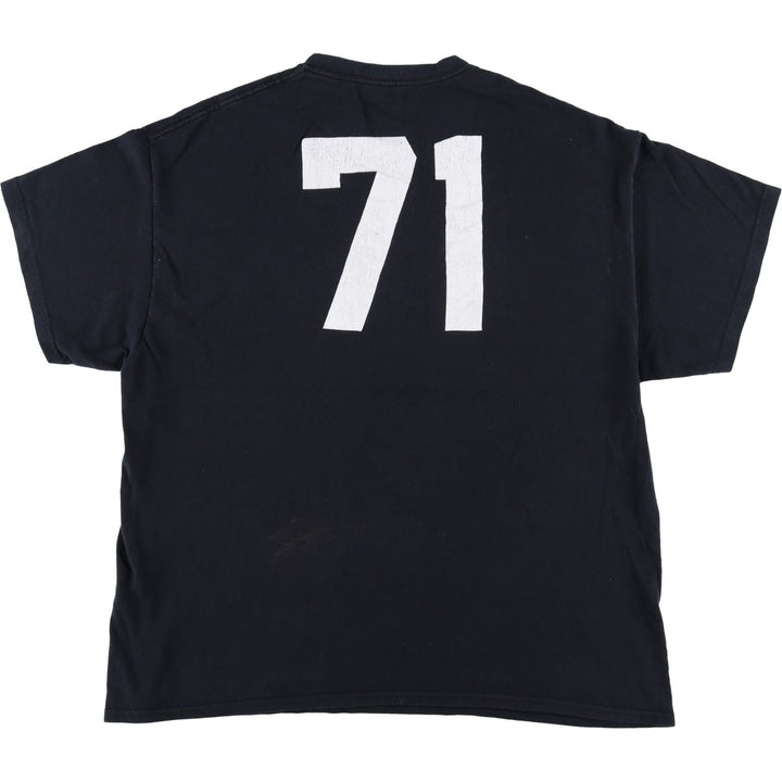 2pac Rap T-shirt, Men's L size unclear black type Vintage Second Hand