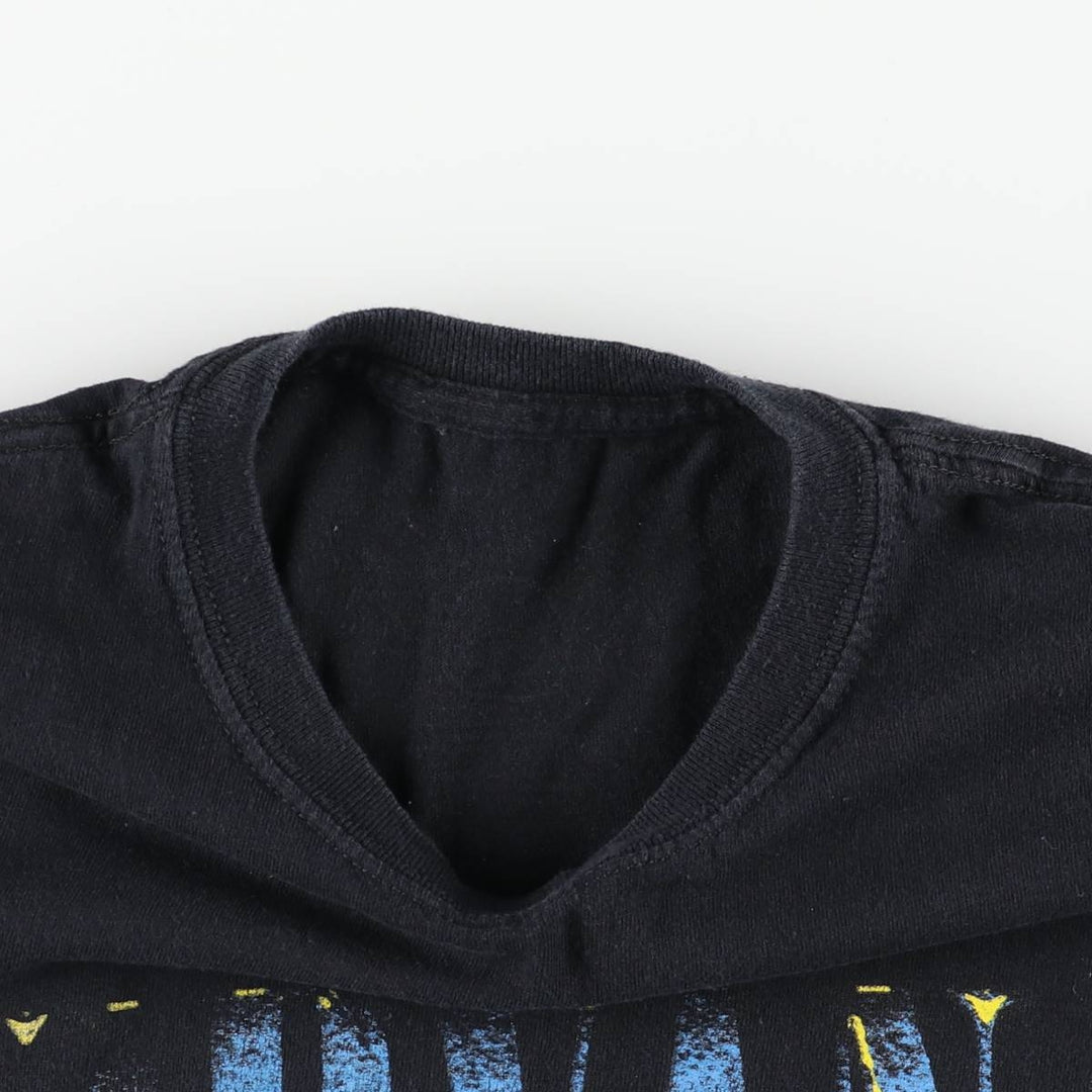 NIRVANA Nirvana Band T-shirt, Band T, Men's M size unclear black type Vintage Second Hand