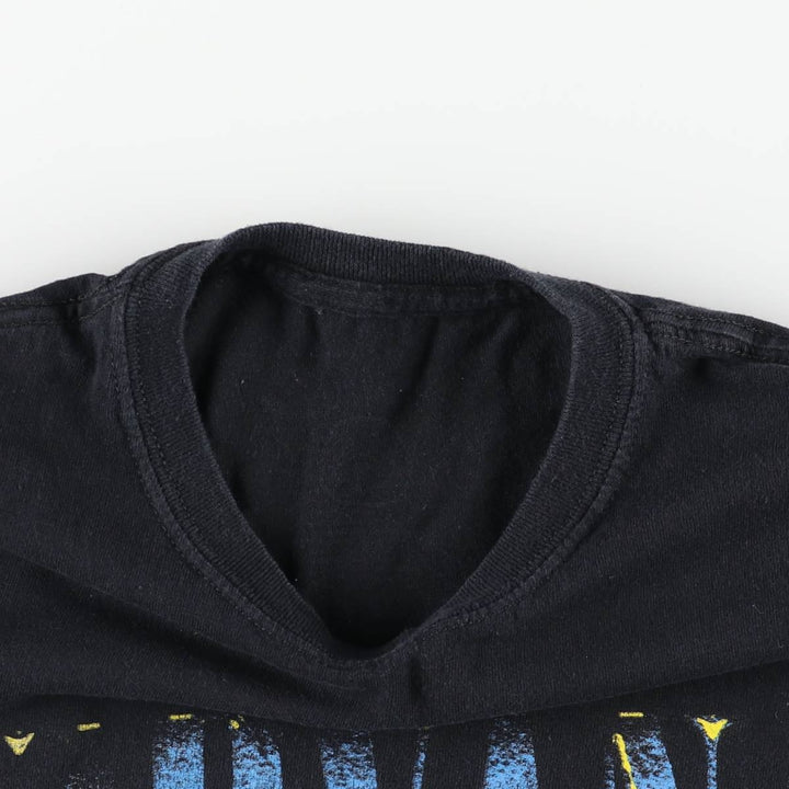 NIRVANA Nirvana Band T-shirt, Band T, Men's M size unclear black type Vintage Second Hand