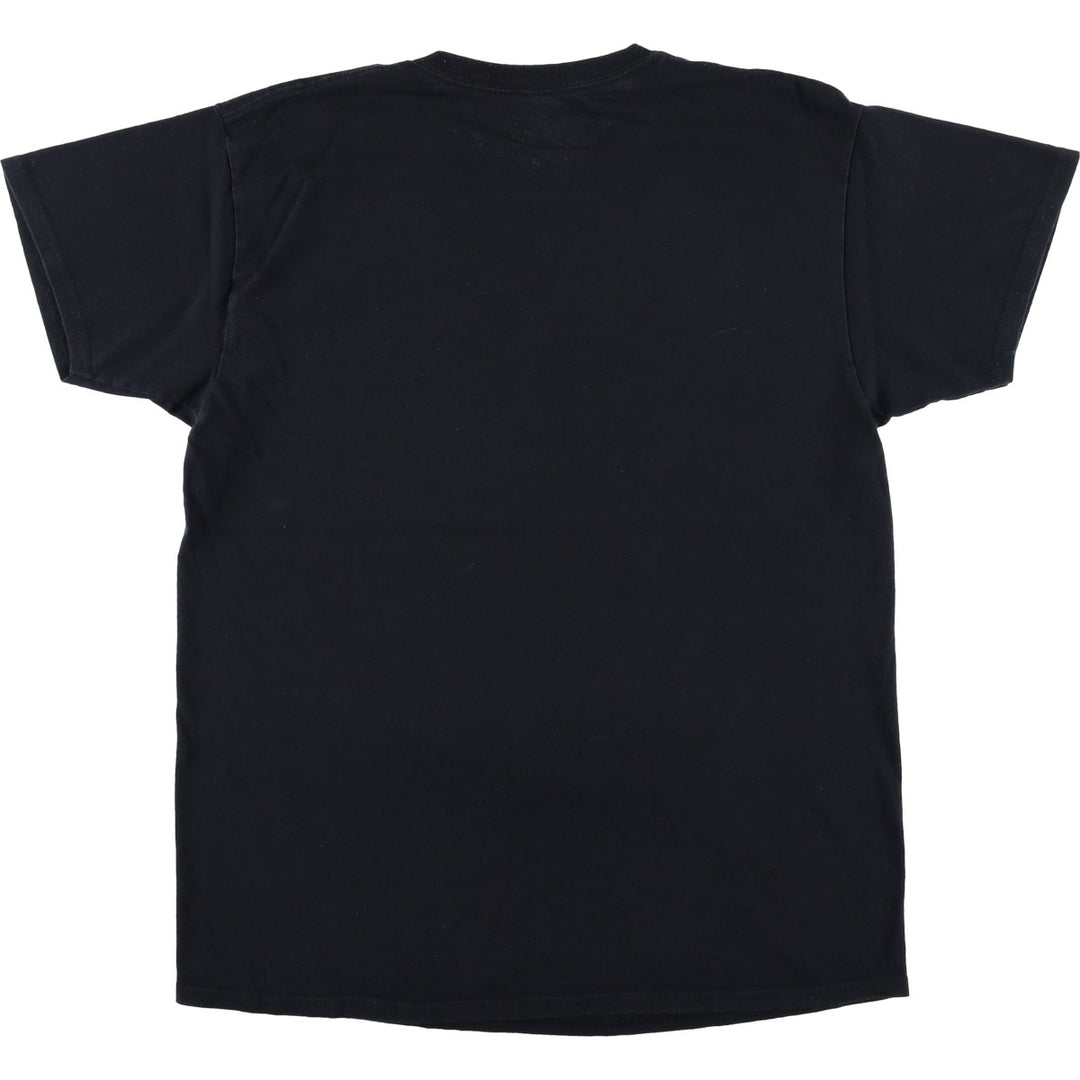 2pac Rap T-shirt, Men's L size cotton black type Vintage Second Hand