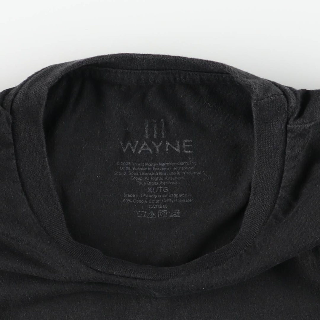LIL WAYNE Rap T-shirt, Men's XL size cotton black type Vintage Second Hand