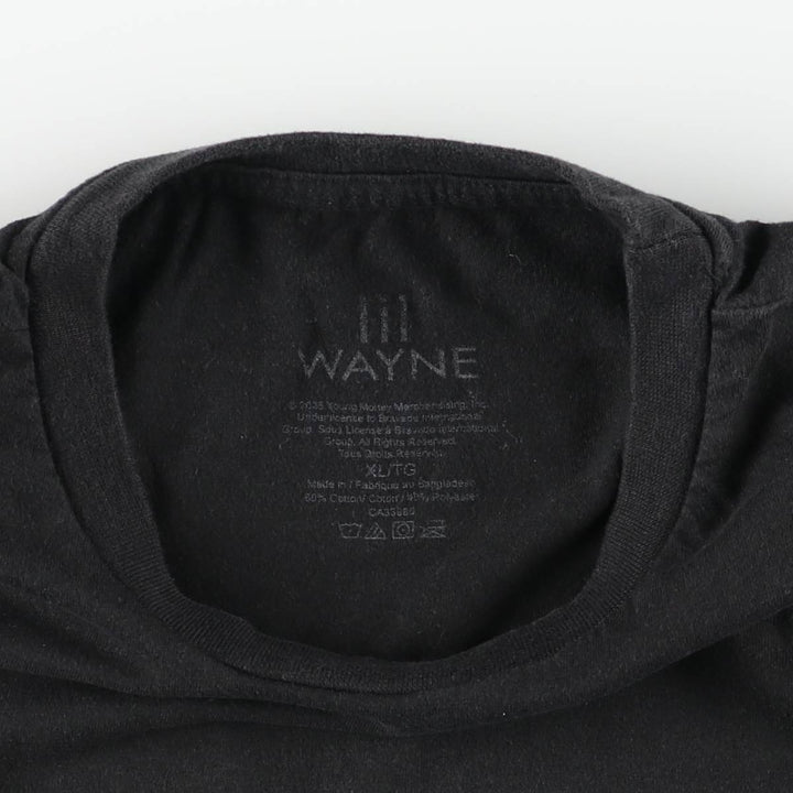 LIL WAYNE Rap T-shirt, Men's XL size cotton black type Vintage Second Hand