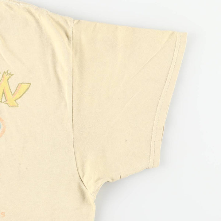 VAN HALEN band t-shirt, men's size XL. cotton yellow type Vintage Second Hand