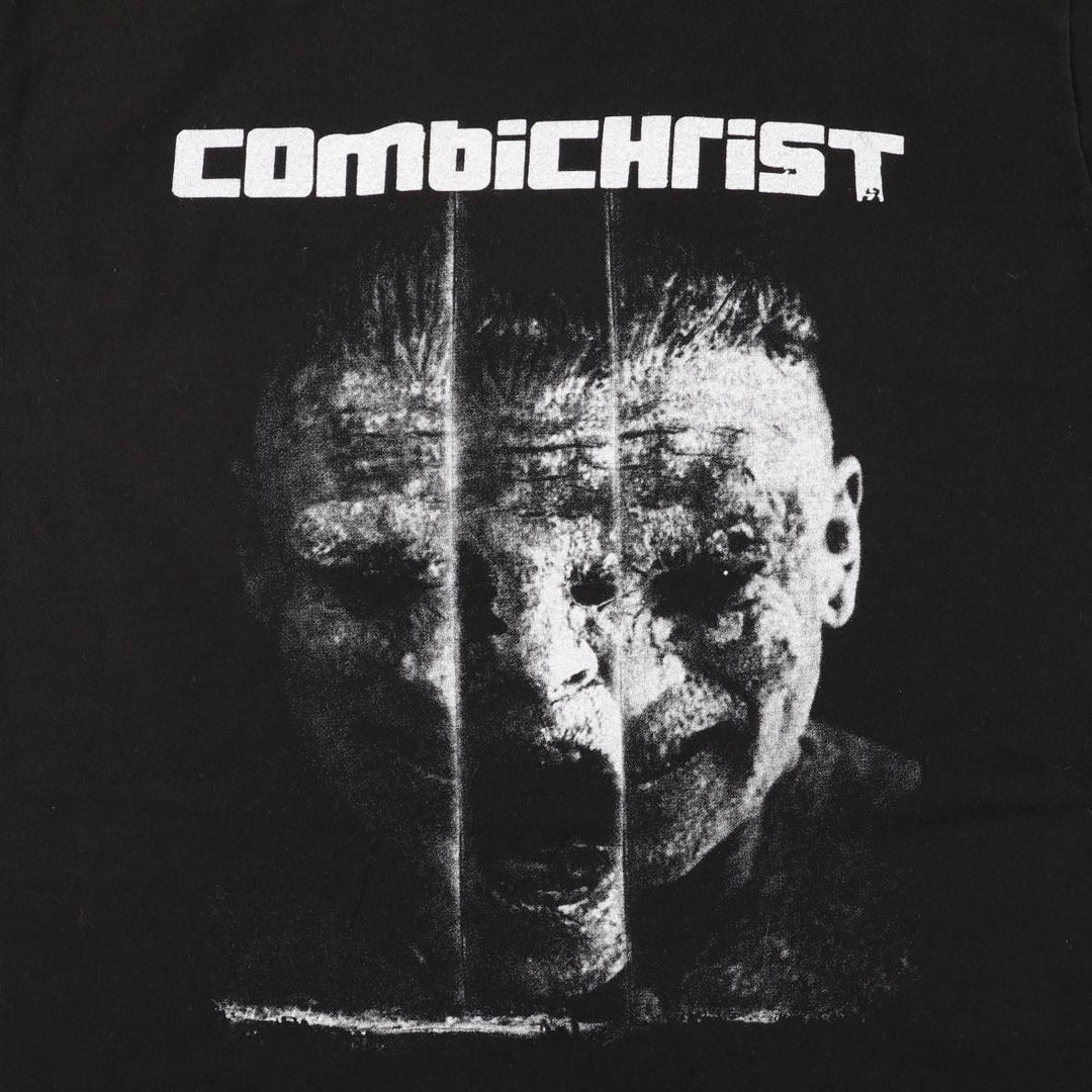 COMBICHRIST Band T-shirt (Men's size S) unclear black type Vintage Second Hand