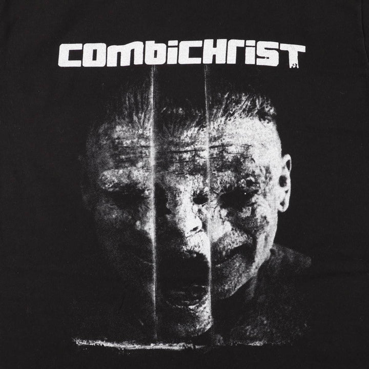 COMBICHRIST Band T-shirt (Men's size S) unclear black type Vintage Second Hand