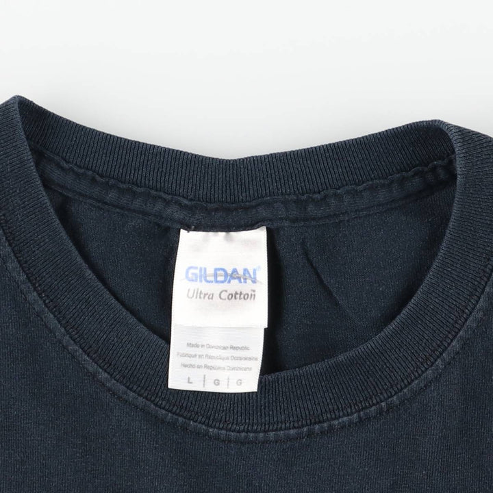 Gildan Karl Cochran Band T-shirt, Men's Size L (approx.) cotton black type Vintage Second Hand