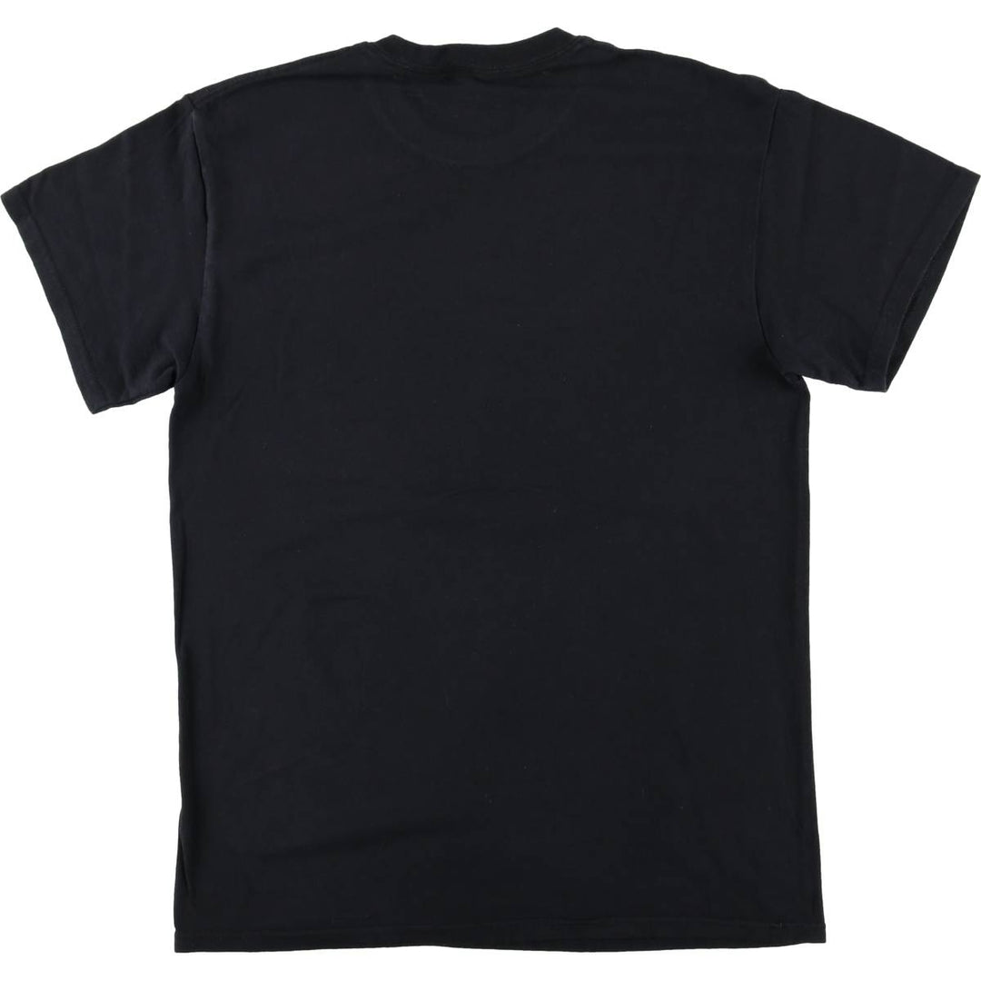 THE BEATLES Band T-shirt, Men's M size cotton black type Vintage Second Hand