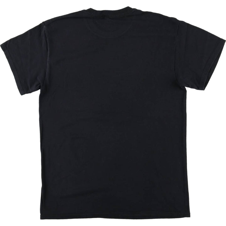 THE BEATLES Band T-shirt, Men's M size cotton black type Vintage Second Hand
