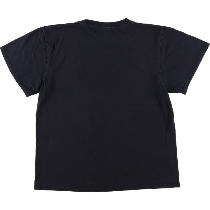 METALLICA Metallica Band T-shirt Band T Men's M size cotton black type Vintage Second Hand
