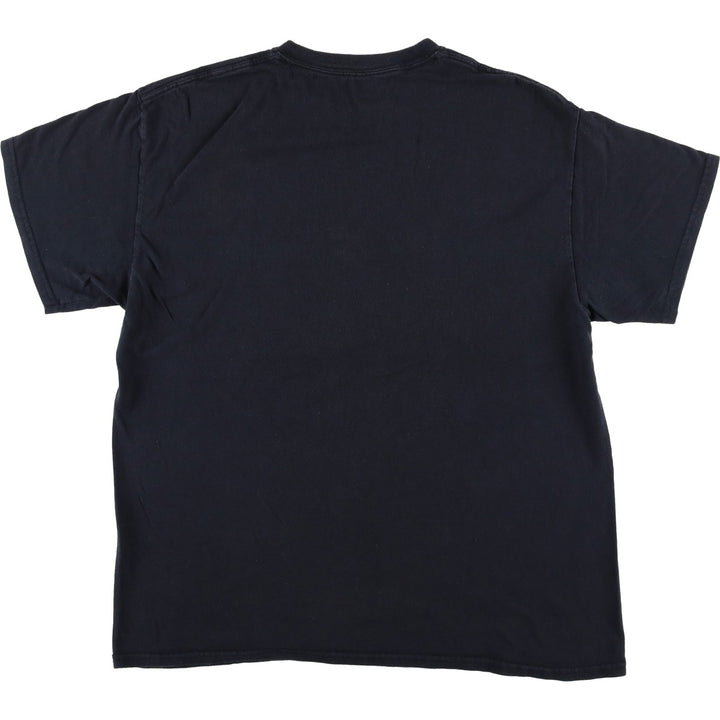 NIRVANA Nirvana Band T-shirt, Band T, Men's L size cotton black type Vintage Second Hand
