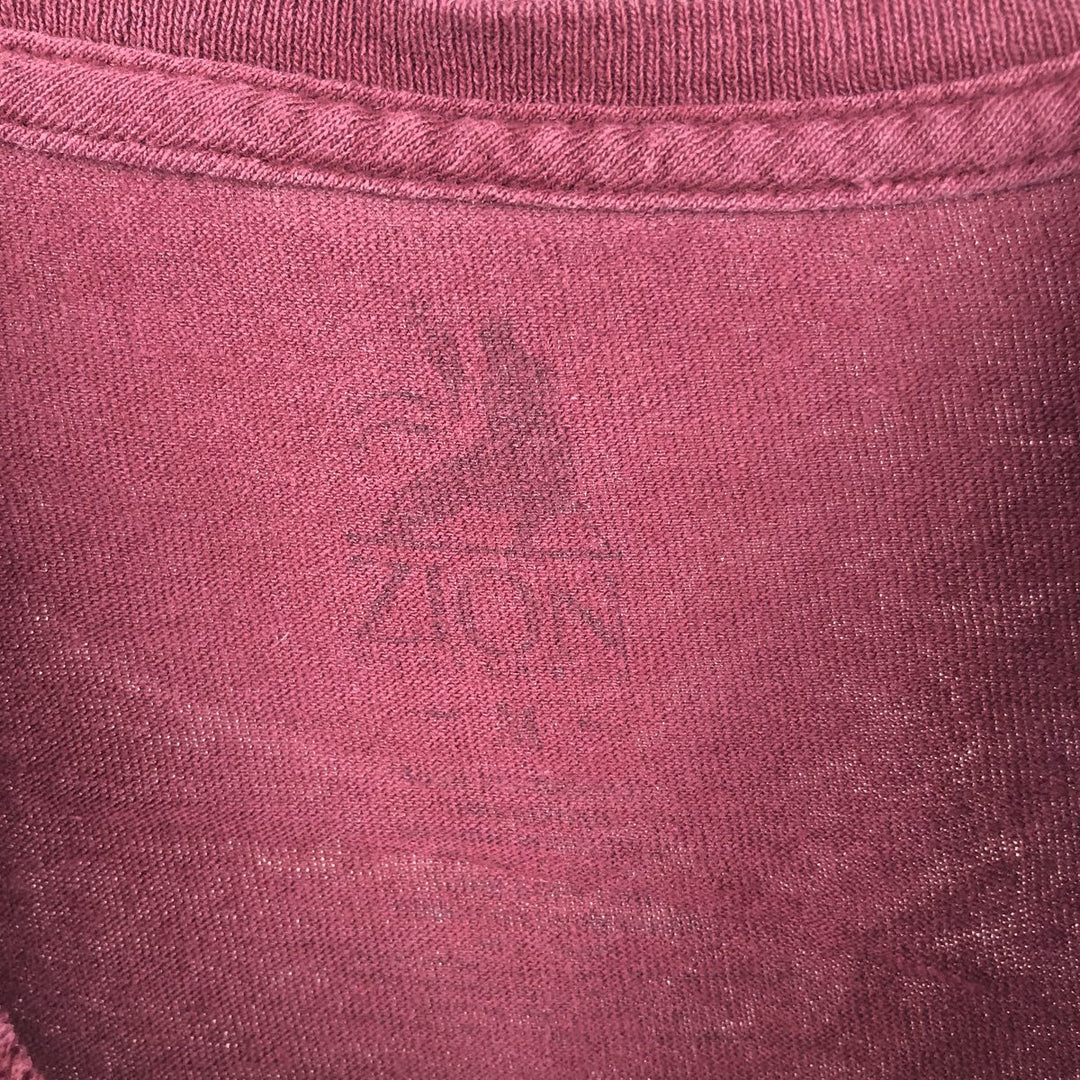 ZION BOB MARLEY Bob Marley Band T-shirt, Men's Size S (approx.) unclear wine-red Vintage Second Hand