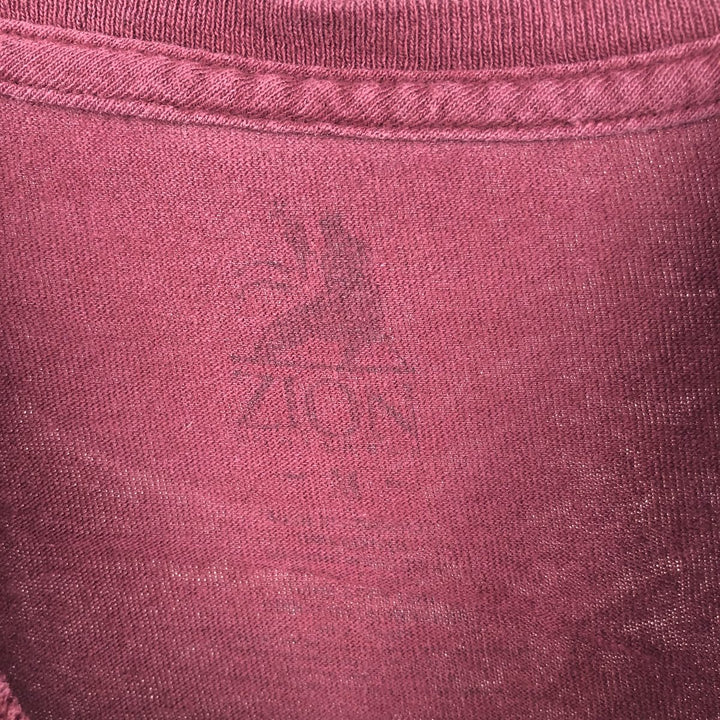 ZION BOB MARLEY Bob Marley Band T-shirt, Men's Size S (approx.) unclear wine-red Vintage Second Hand