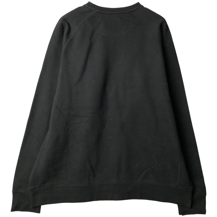 Vintage Russell plain blank sweatshirt, men's size XL cotton navy blue type Vintage Second Hand