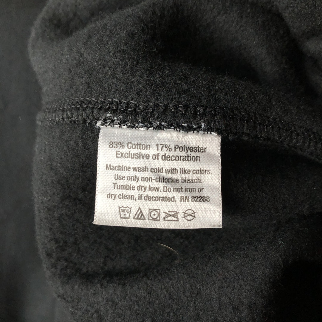 Vintage Russell plain blank sweatshirt, men's size XL cotton navy blue type Vintage Second Hand