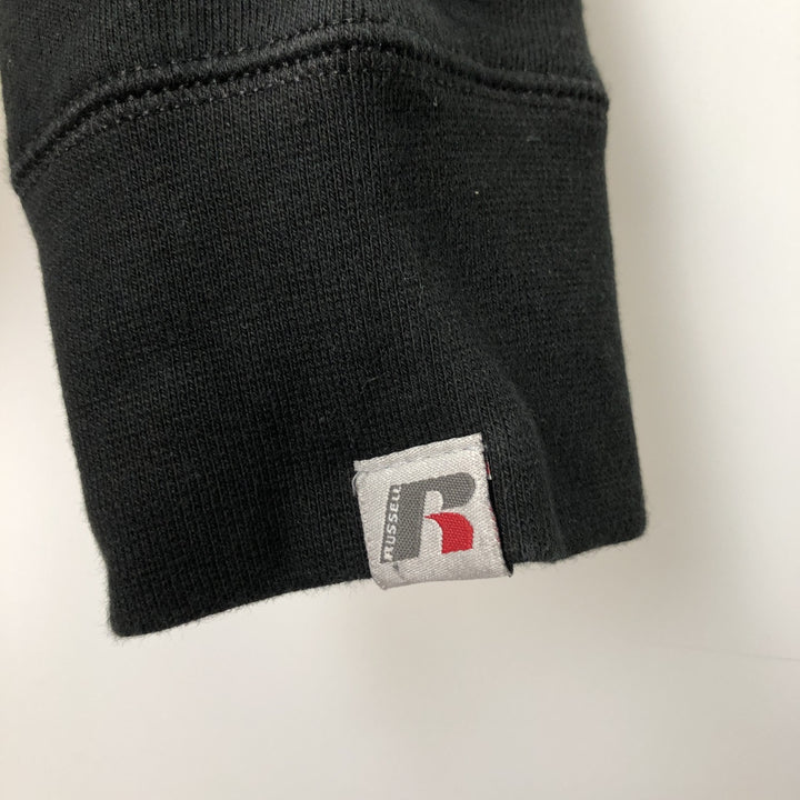 Vintage Russell plain blank sweatshirt, men's size XL cotton navy blue type Vintage Second Hand