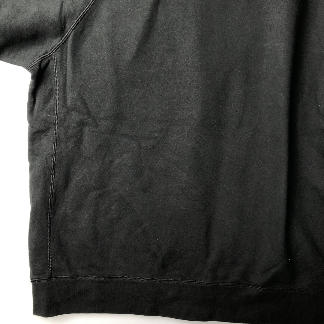 Vintage Russell plain blank sweatshirt, men's size XL cotton navy blue type Vintage Second Hand