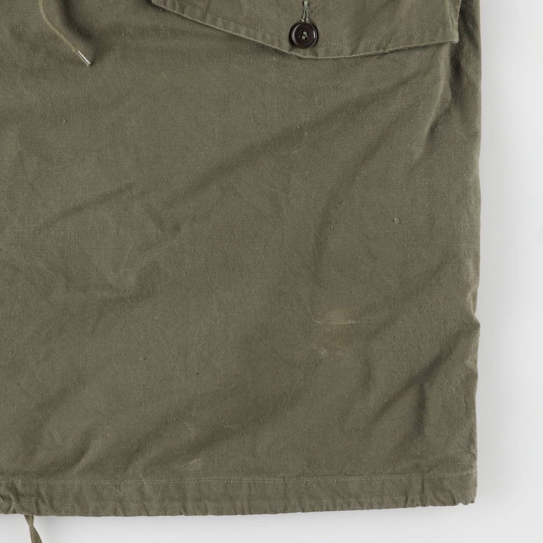 Vintage French Army Alpine Smock Military Smock Parka, Men's Size XL unclear Khaki type Vintage Second Hand