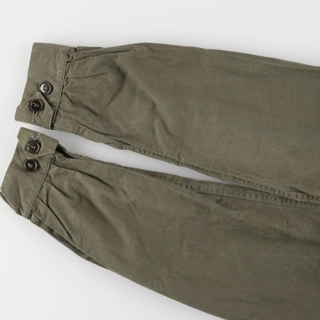 Vintage French Army Alpine Smock Military Smock Parka, Men's Size XL unclear Khaki type Vintage Second Hand