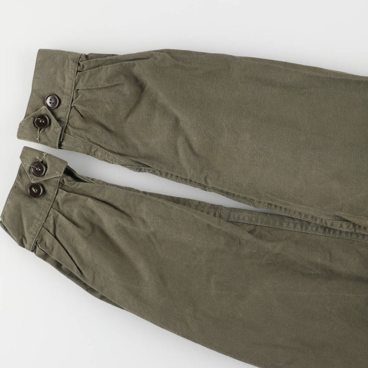 Vintage French Army Alpine Smock Military Smock Parka, Men's Size XL unclear Khaki type Vintage Second Hand