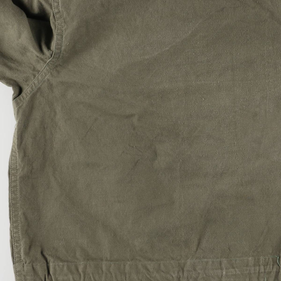 Vintage French Army Alpine Smock Military Smock Parka, Men's Size XL unclear Khaki type Vintage Second Hand