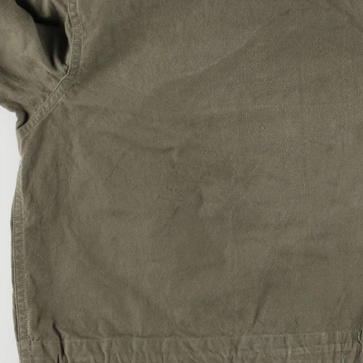 Vintage French Army Alpine Smock Military Smock Parka, Men's Size XL unclear Khaki type Vintage Second Hand