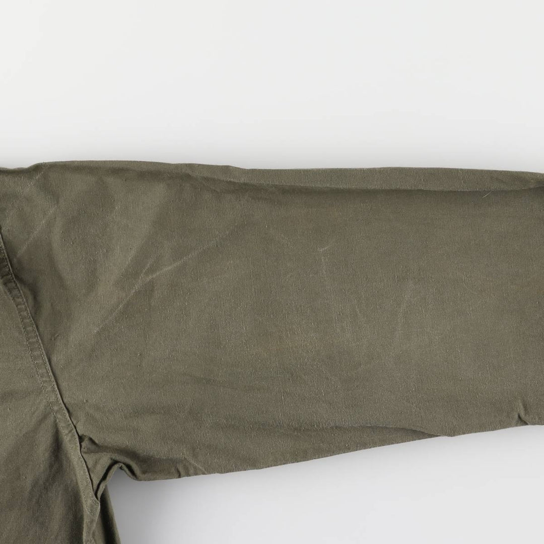 Vintage French Army Alpine Smock Military Smock Parka, Men's Size XL unclear Khaki type Vintage Second Hand