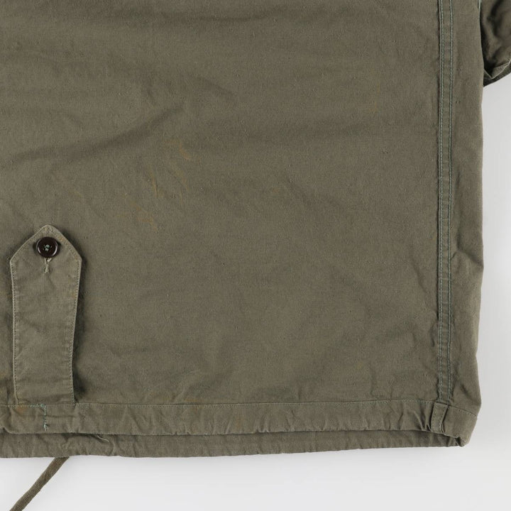 Vintage French Army Alpine Smock Military Smock Parka, Men's Size XL unclear Khaki type Vintage Second Hand