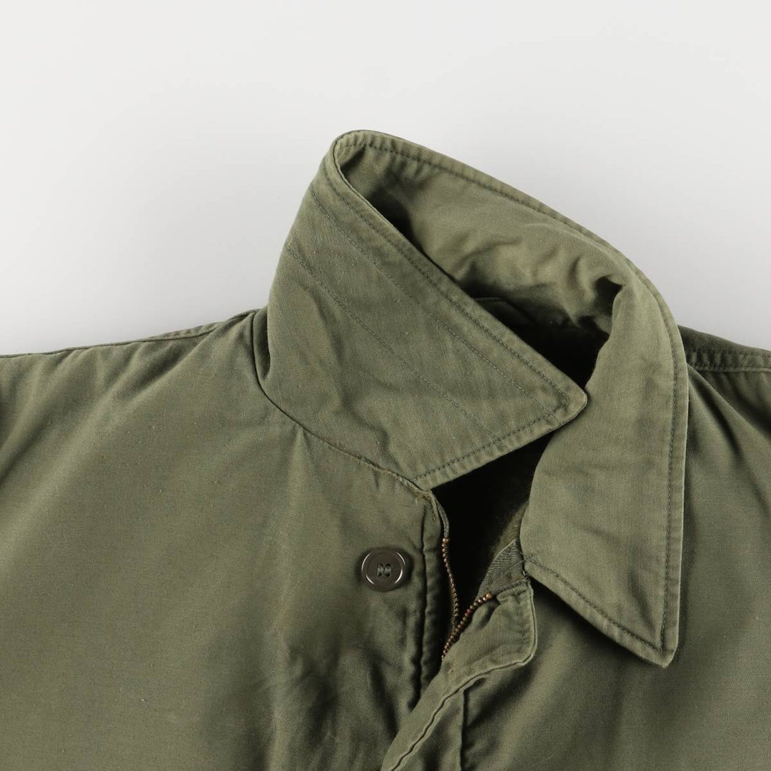 A-2 Deck Jacket, Military Deck Jacket, Men's Size L unclear Khaki type Vintage Second Hand