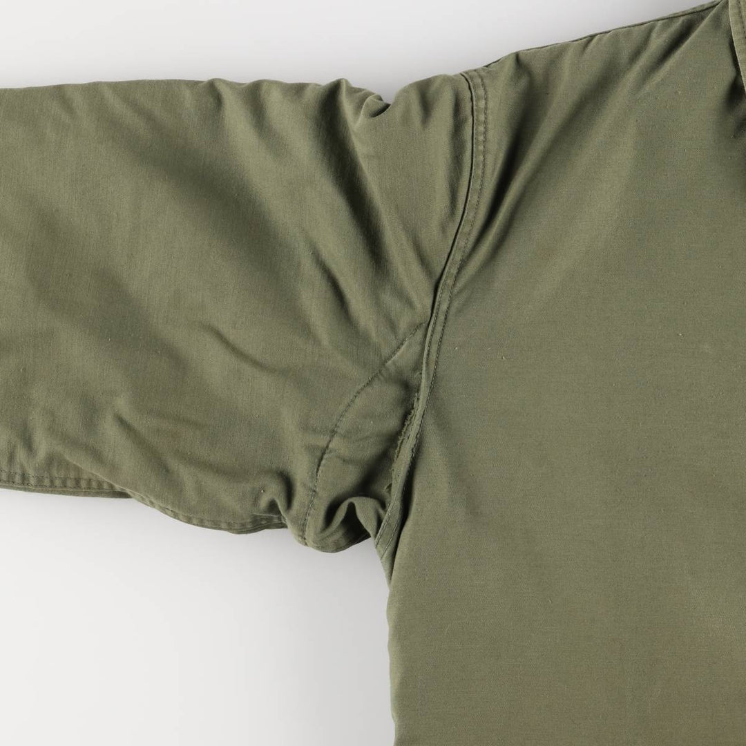 A-2 Deck Jacket, Military Deck Jacket, Men's Size L unclear Khaki type Vintage Second Hand