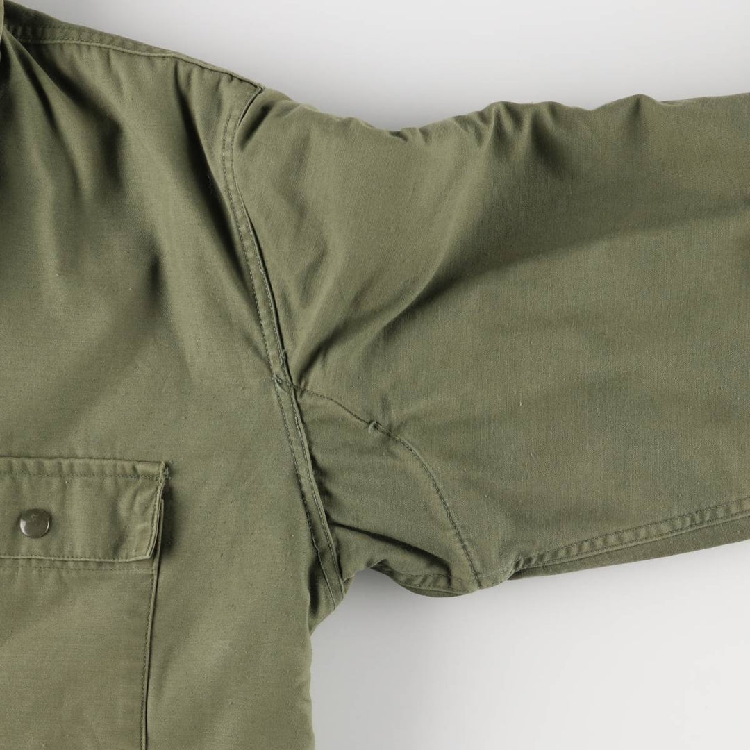 A-2 Deck Jacket, Military Deck Jacket, Men's Size L unclear Khaki type Vintage Second Hand