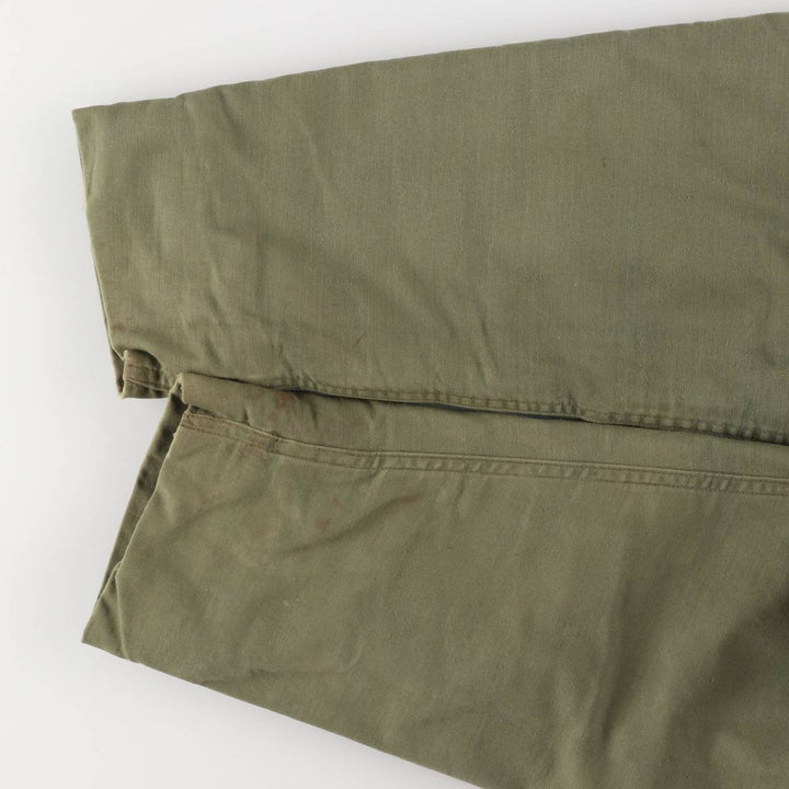 A-2 Deck Jacket, Military Deck Jacket, Men's Size L unclear Khaki type Vintage Second Hand